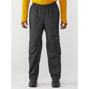 REI Co-op Mens Trailmade Pants XLT Black Hiking Drawstring Outdoor Cargo Stretch